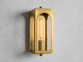 Palladian Exterior Sconce, Outdoor Wall Light, 75" d x 11.25" h