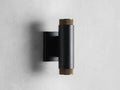 Spotlight Exterior Sconce, Outdoor Wall Light, 5" w x 1" d x 5" h
