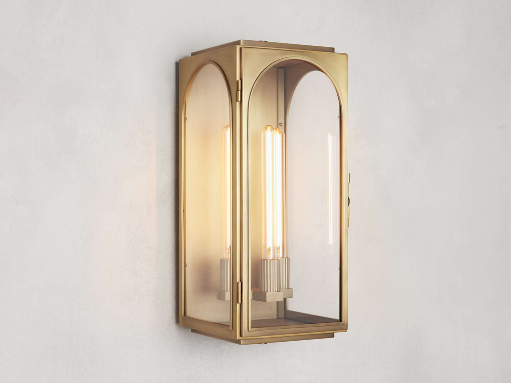 Palladian Exterior Sconce, Outdoor Wall Light, detail 13