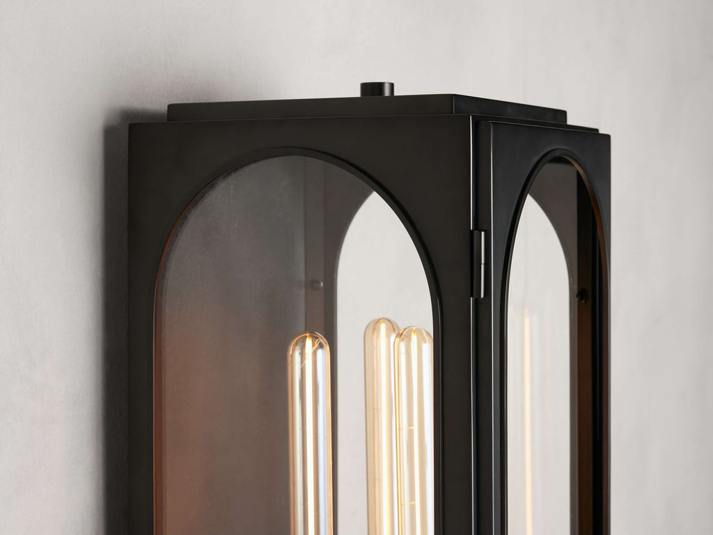 Palladian Exterior Sconce, Outdoor Wall Light, detail 12