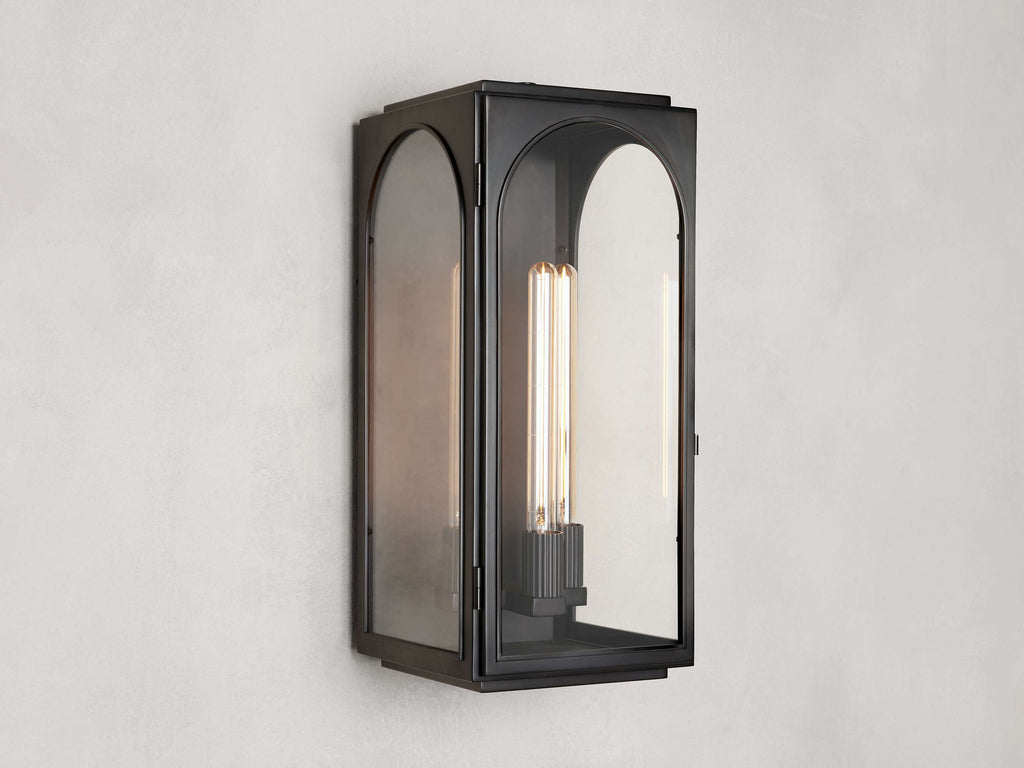 Palladian Exterior Sconce, Outdoor Wall Light, detail 10