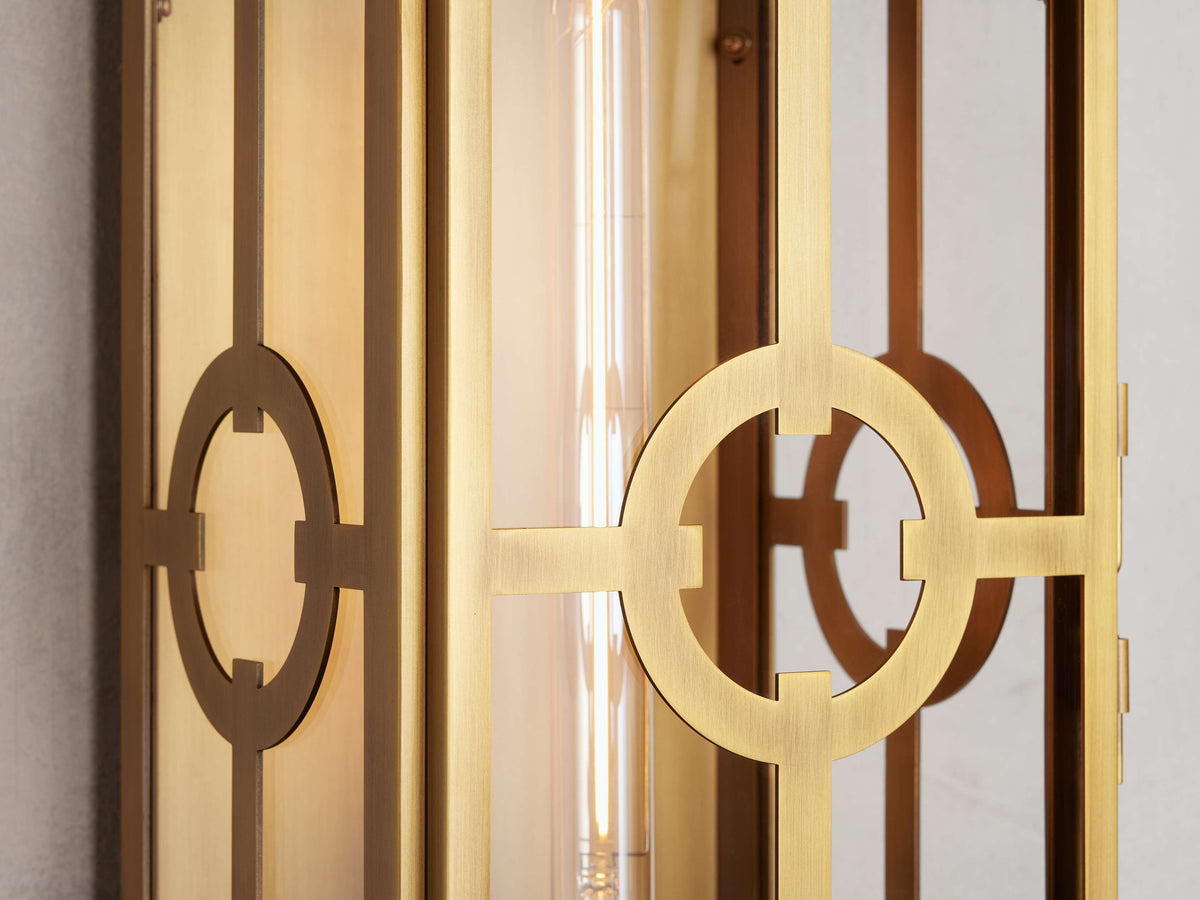 Westerley Exterior Sconce, Outdoor Wall Light, detail 3