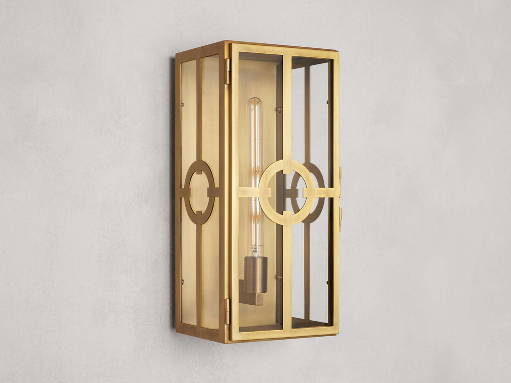 Westerley Exterior Sconce, Outdoor Wall Light, detail 2