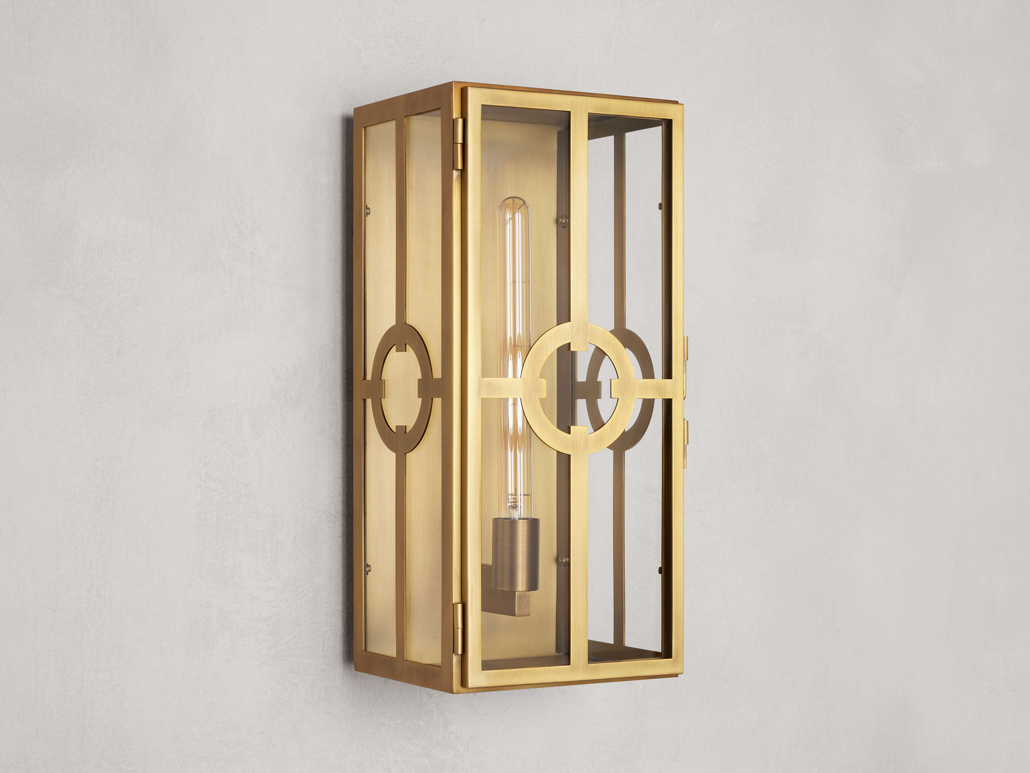 Westerley Exterior Sconce, Outdoor Wall Light, detail 2