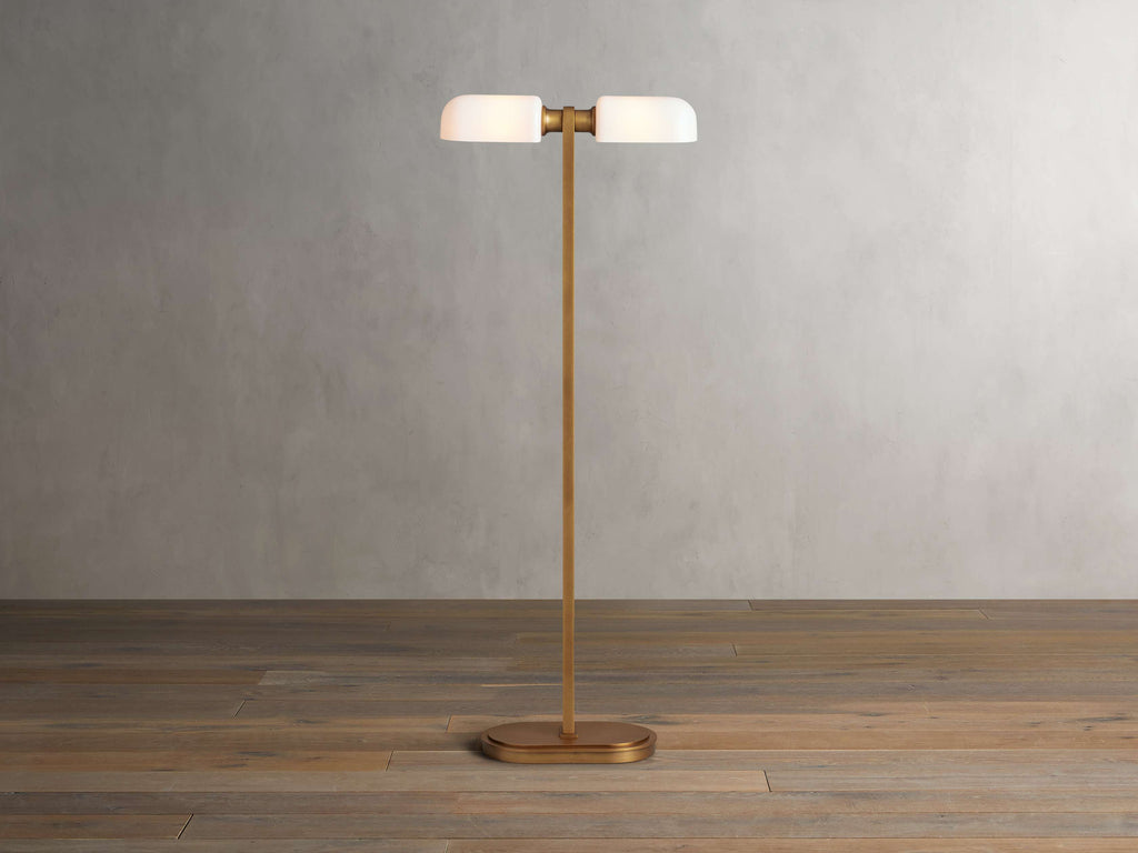 Zayd Floor Light, Floor Lamp, Dimensions 17"