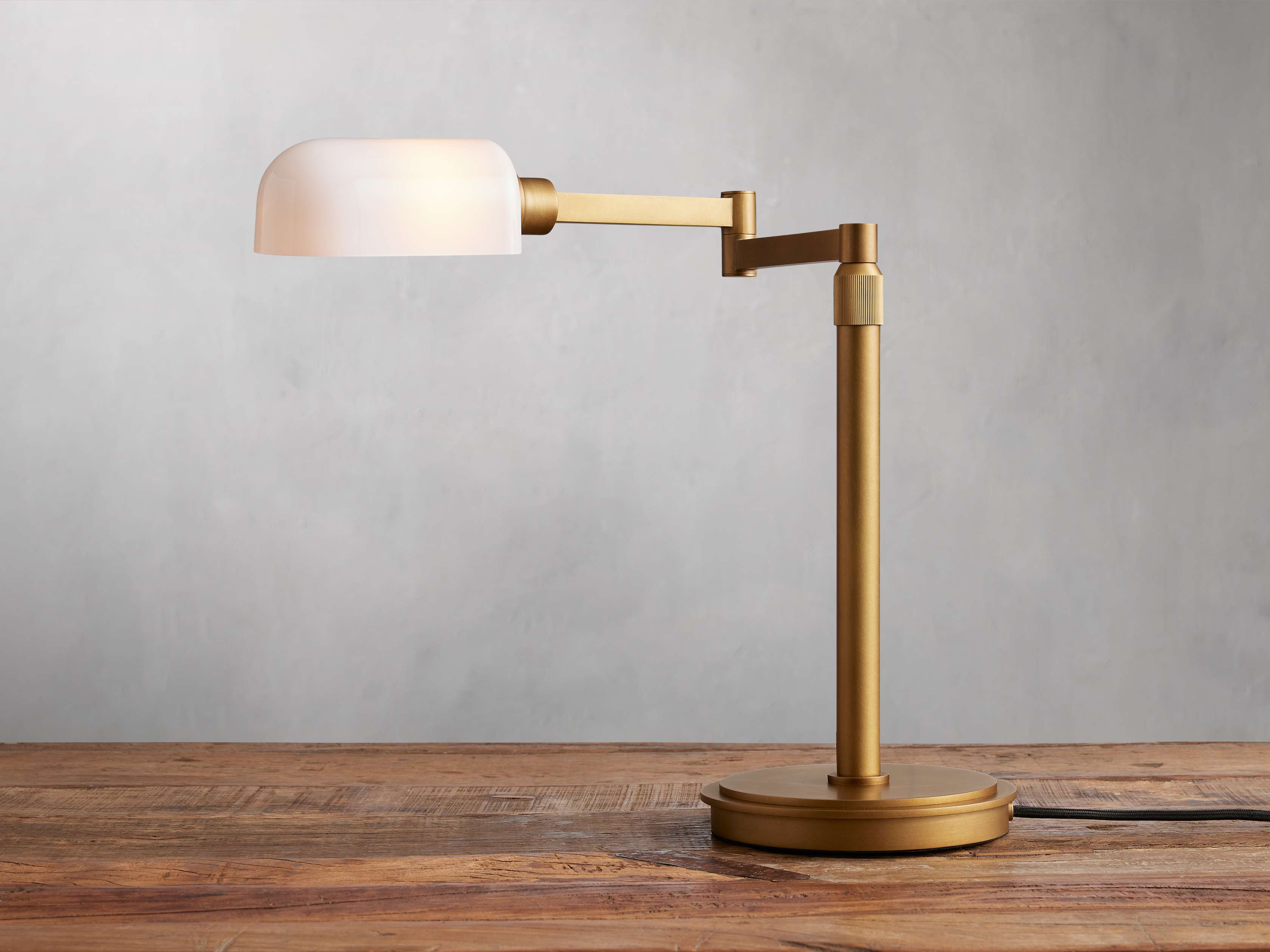 Zayd Pivot Arm Table Light, Bedside Table Lamp, detail 2