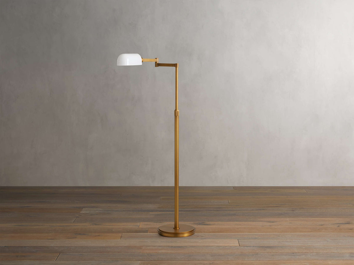 Zayd Pivot Arm Floor Light, Floor Lamp, detail 4