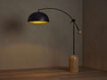Portia Floor Light, Floor Lamp, Dimensions 74.75"