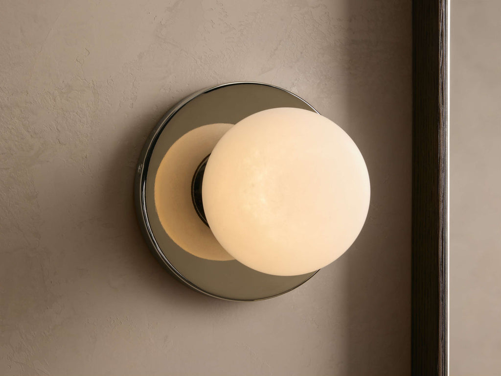 Girouette Wall Light, Hardwired Wall Sconce, Dimensions 5"