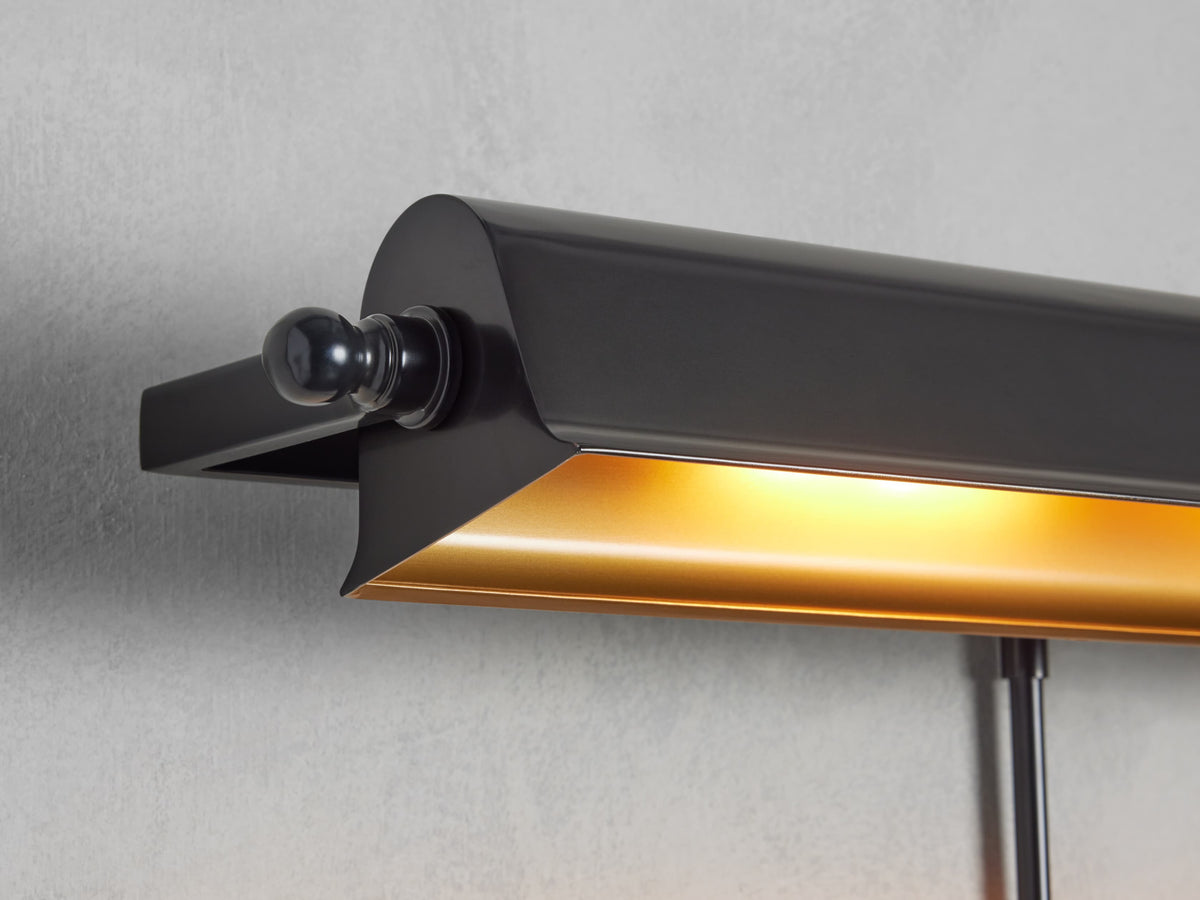 Metal Tremont Picture Light, Plug-In Wall Sconce, detail 10