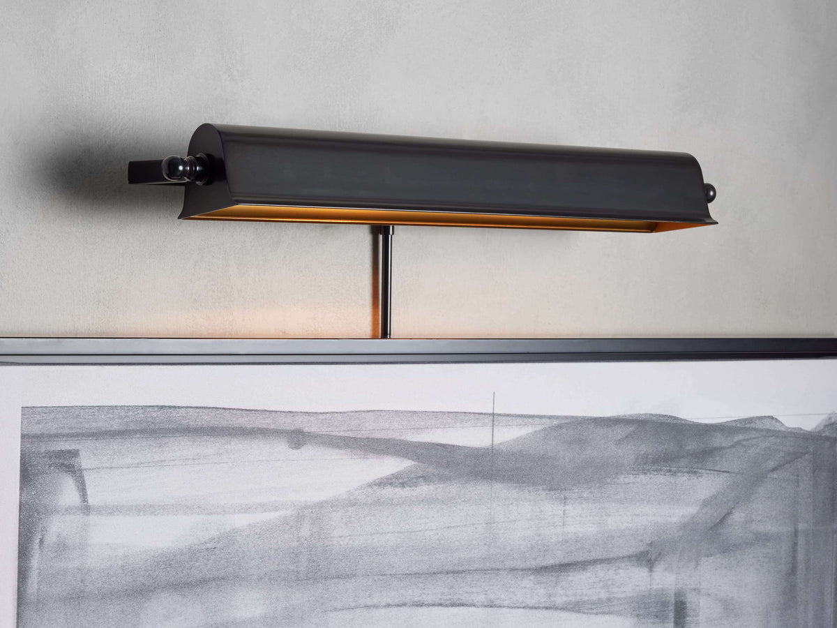Metal Tremont Picture Light, Plug-In Wall Sconce, detail 8
