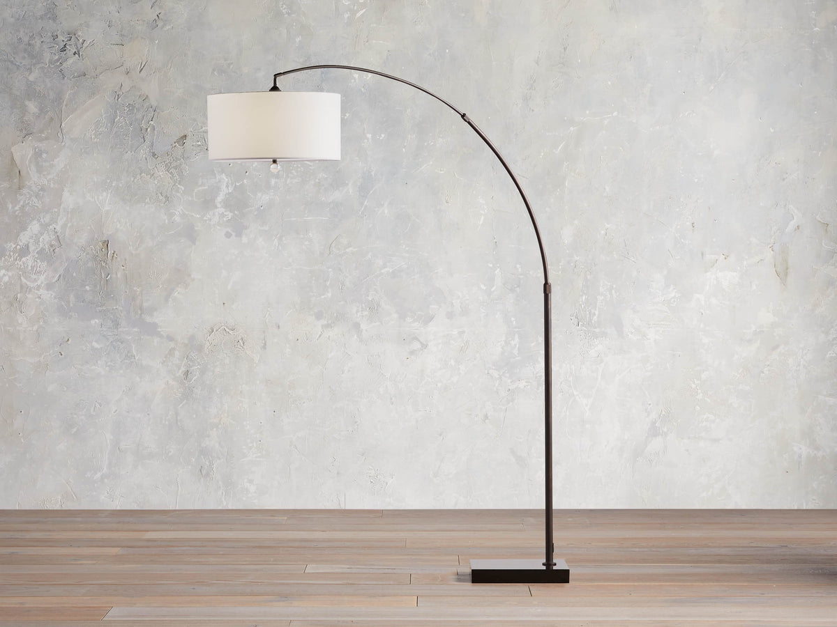 Arc Floor Light - 16" w x 12.25" d x 2.5" h, Floor Lamp, detail 4