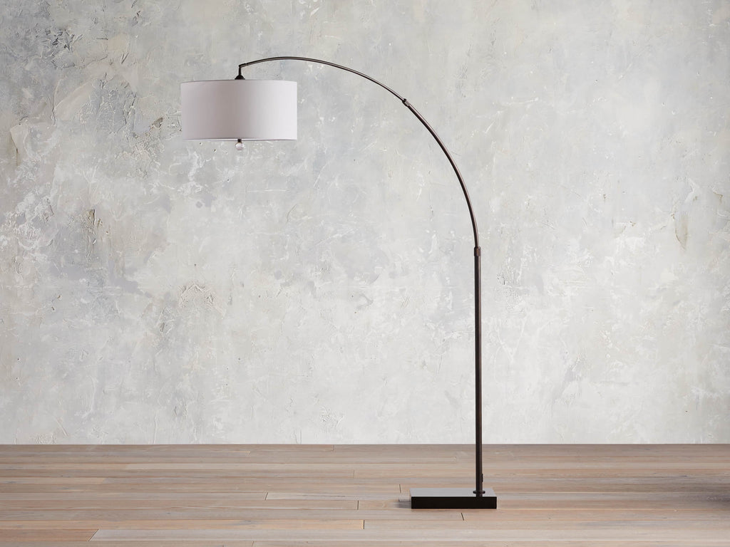 Arc Floor Light - 16" w x 12.25" d x 2.5" h, Floor Lamp, detail 2