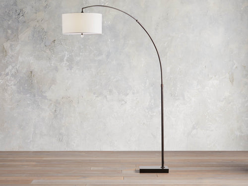 Arc Floor Light - 16" w x 12.25" d x 2.5" h, Floor Lamp