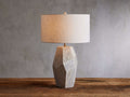 Petra Tall Table Light, Bedside Table Lamp, Dimensions 18"