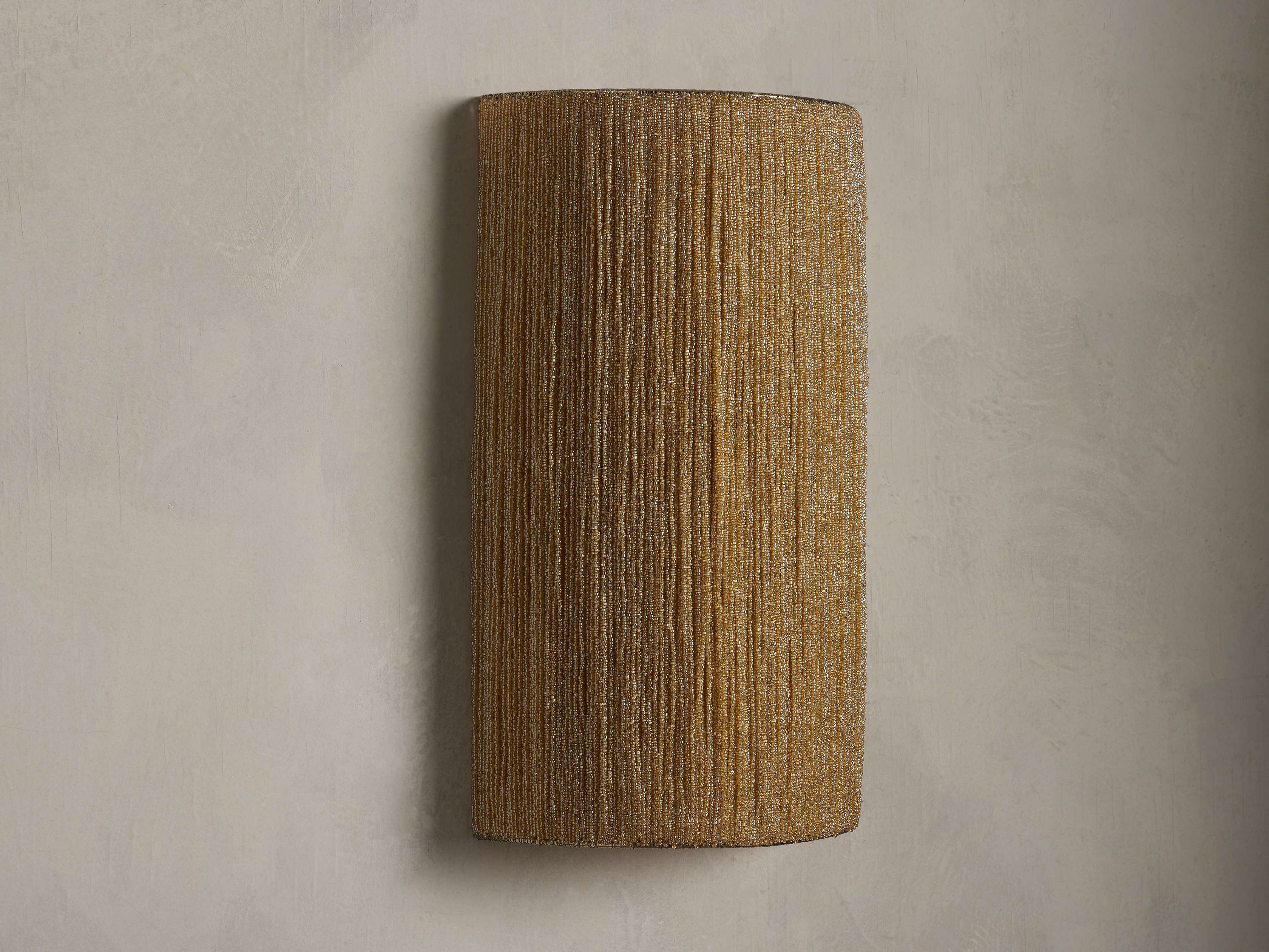 Romilly Beaded Wall Light, Hardwired Wall Sconce, detail 9