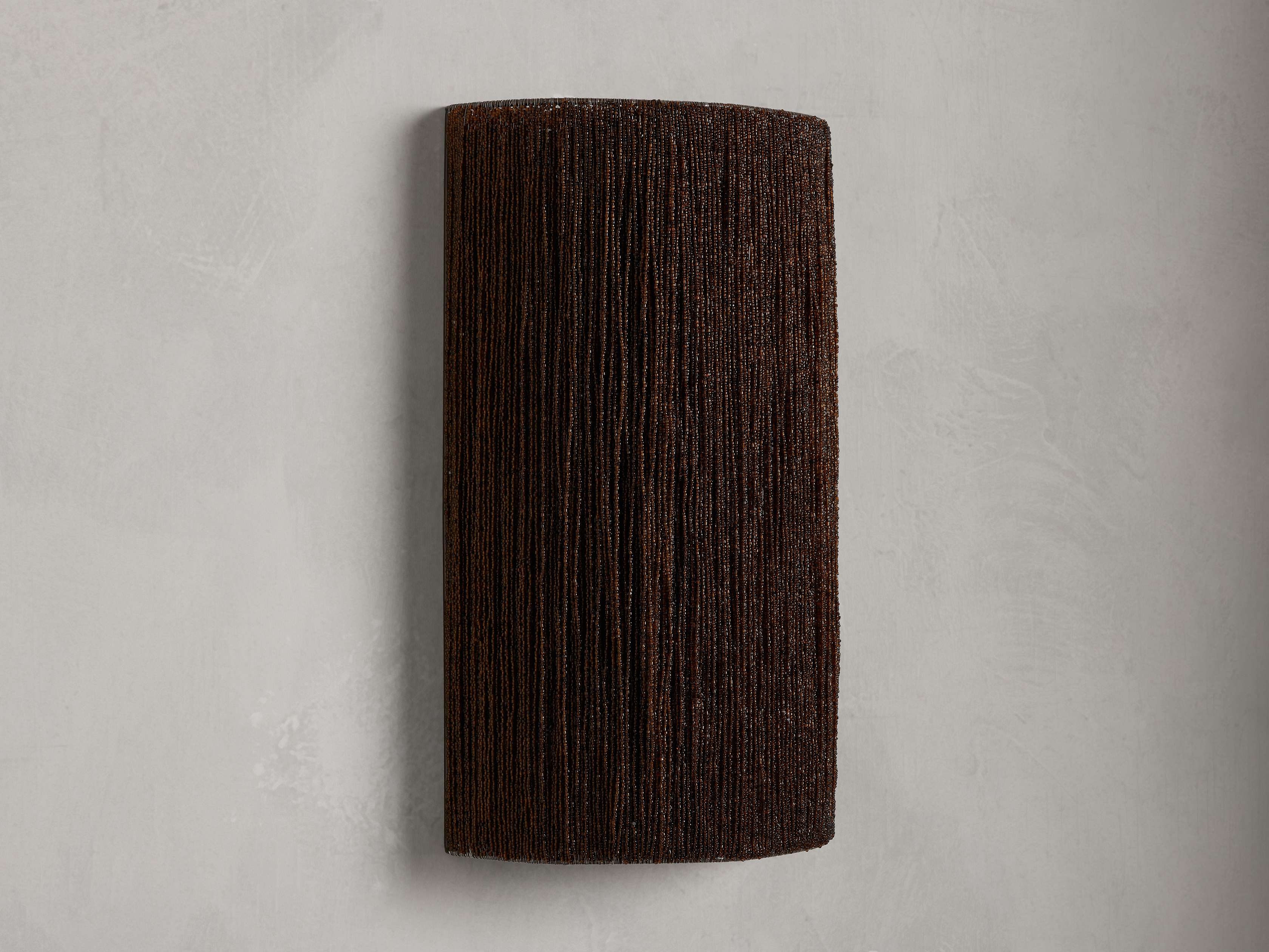 Romilly Beaded Wall Light, Hardwired Wall Sconce, detail 7