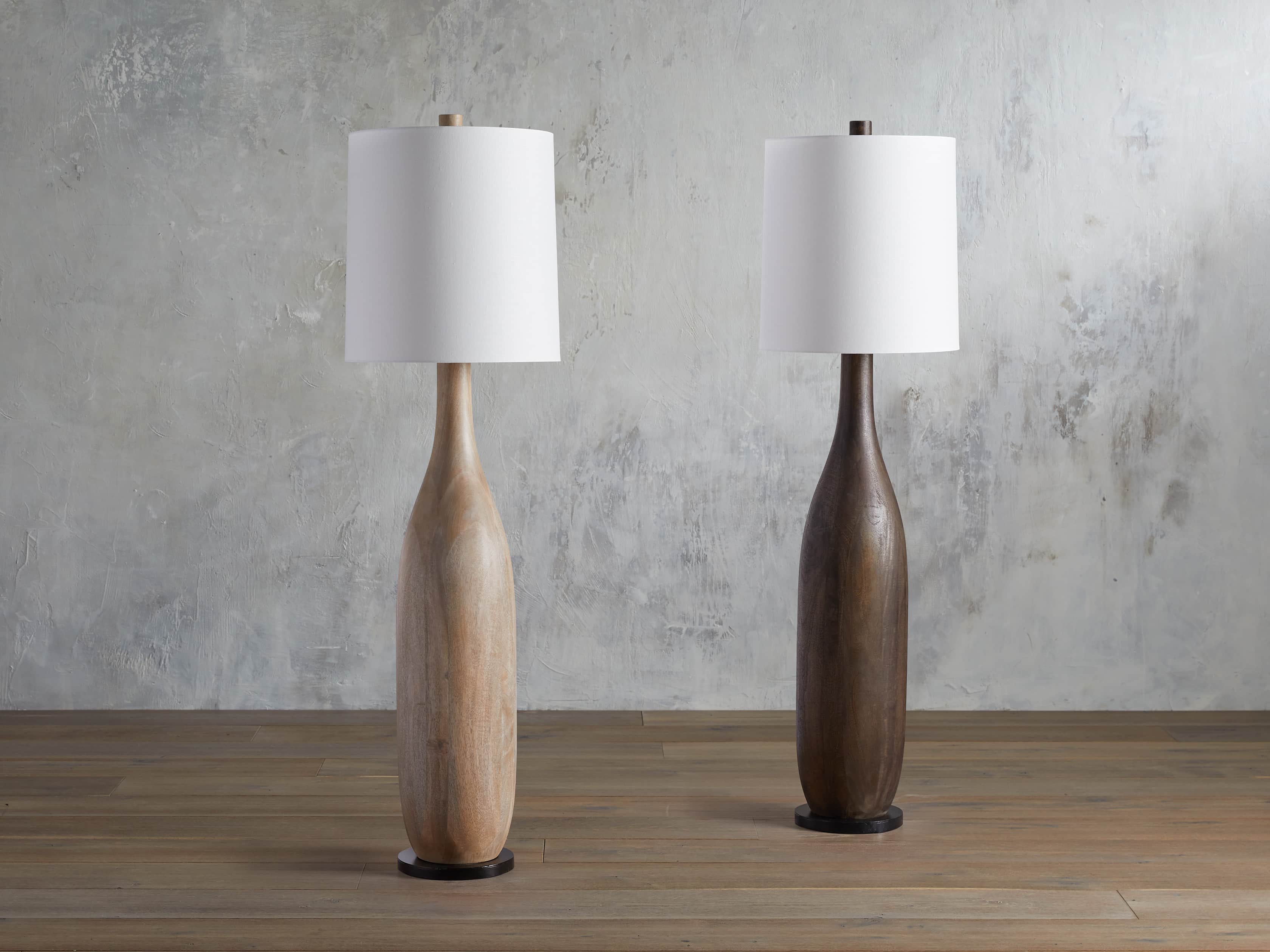 Briar Floor Light in Natural, Floor Lamp, detail 4