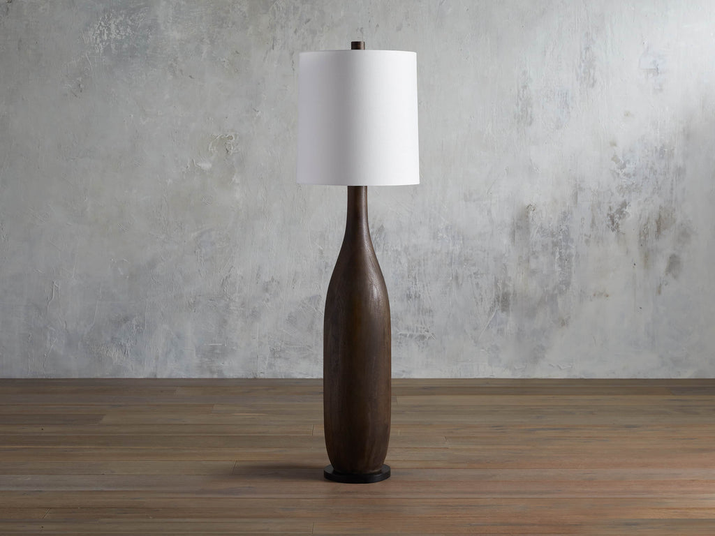 Briar Floor Light in Espresso, Floor Lamp, detail 2