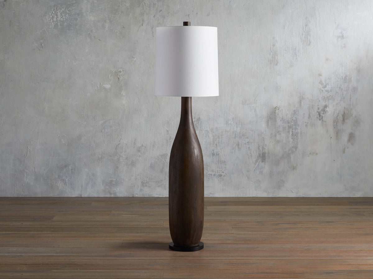 Briar Floor Light in Espresso, Floor Lamp, detail 2