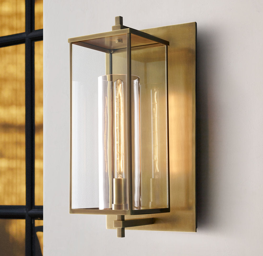Devaux Grand Square Wall Light, Wall Sconce, detail 6