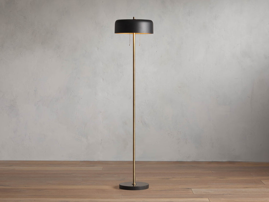 Oliver Floor Light, Floor Lamp, Dimensions 13"