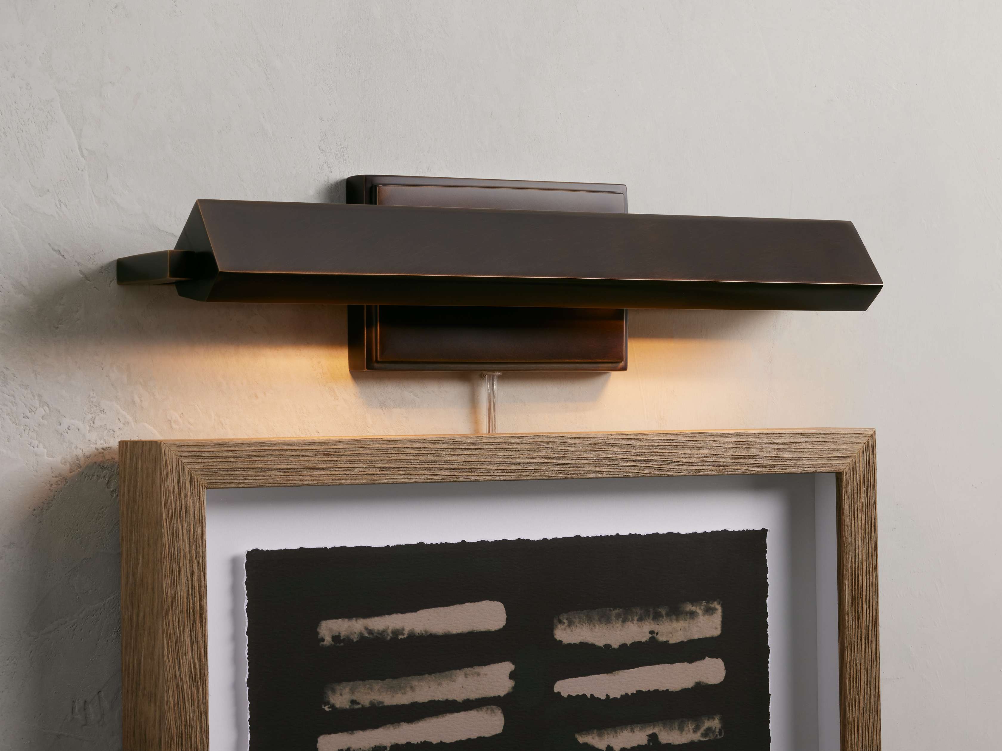 Iron Zaeden Picture Light, Hardwired Wall Sconce, detail 6