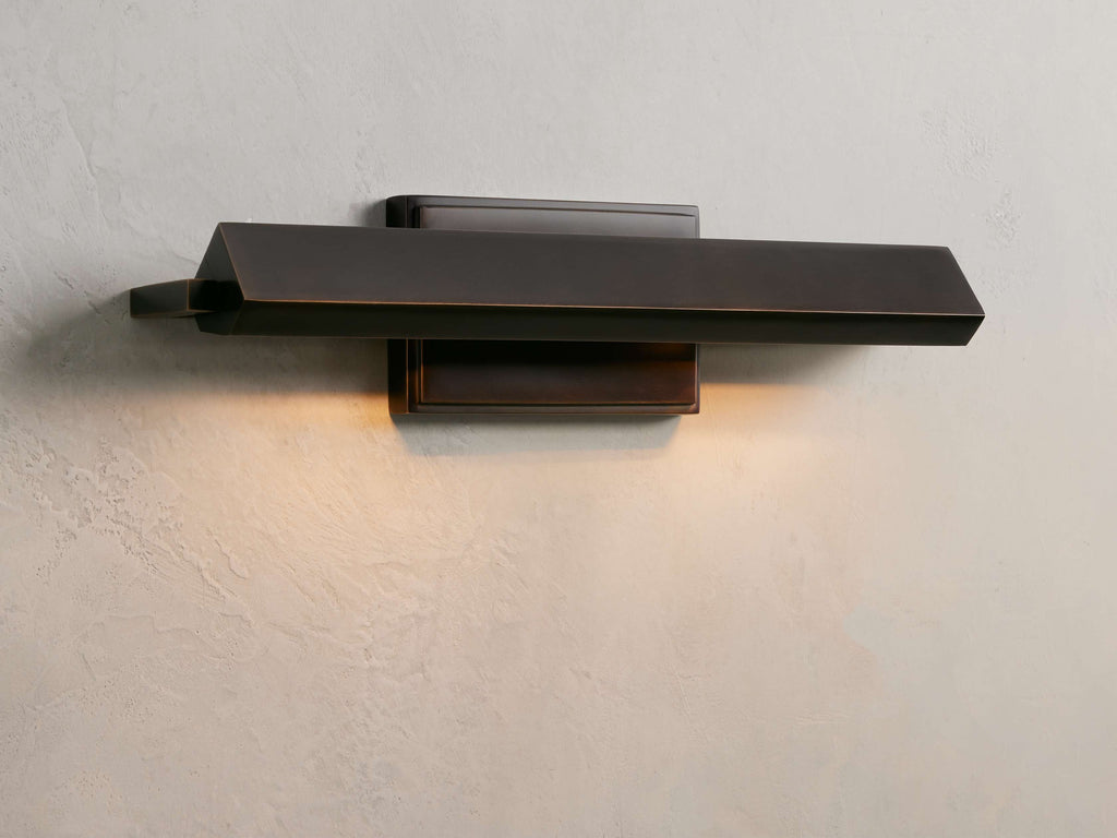 Iron Zaeden Picture Light, Hardwired Wall Sconce, detail 10