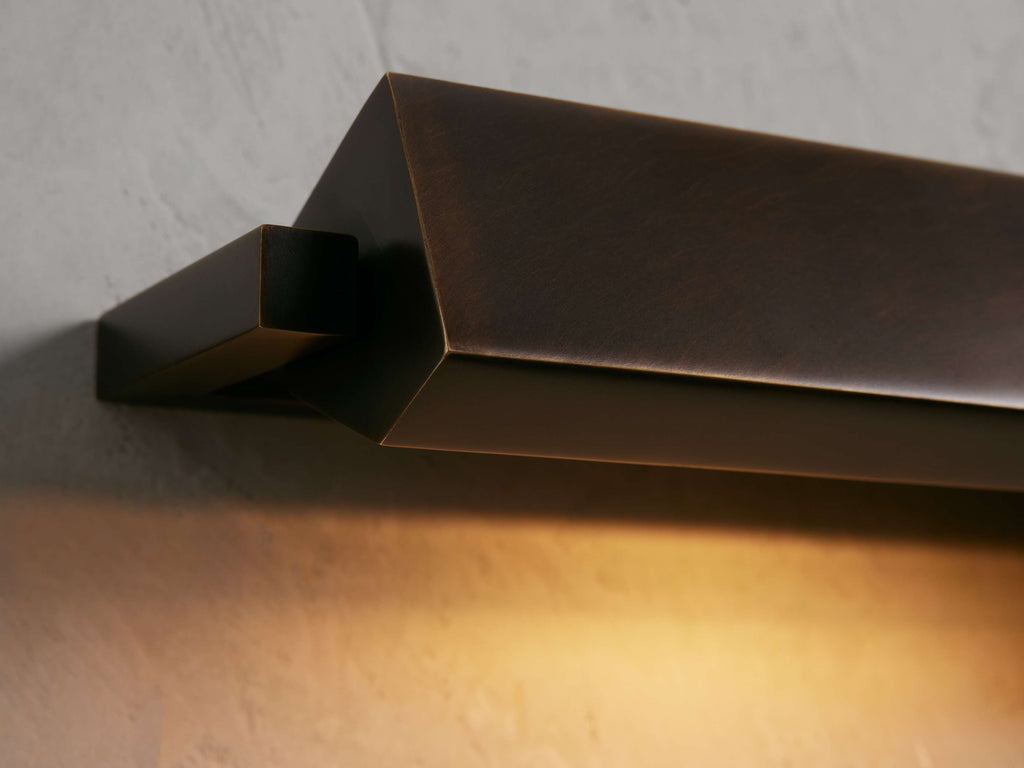 Iron Zaeden Picture Light, Hardwired Wall Sconce, detail 2
