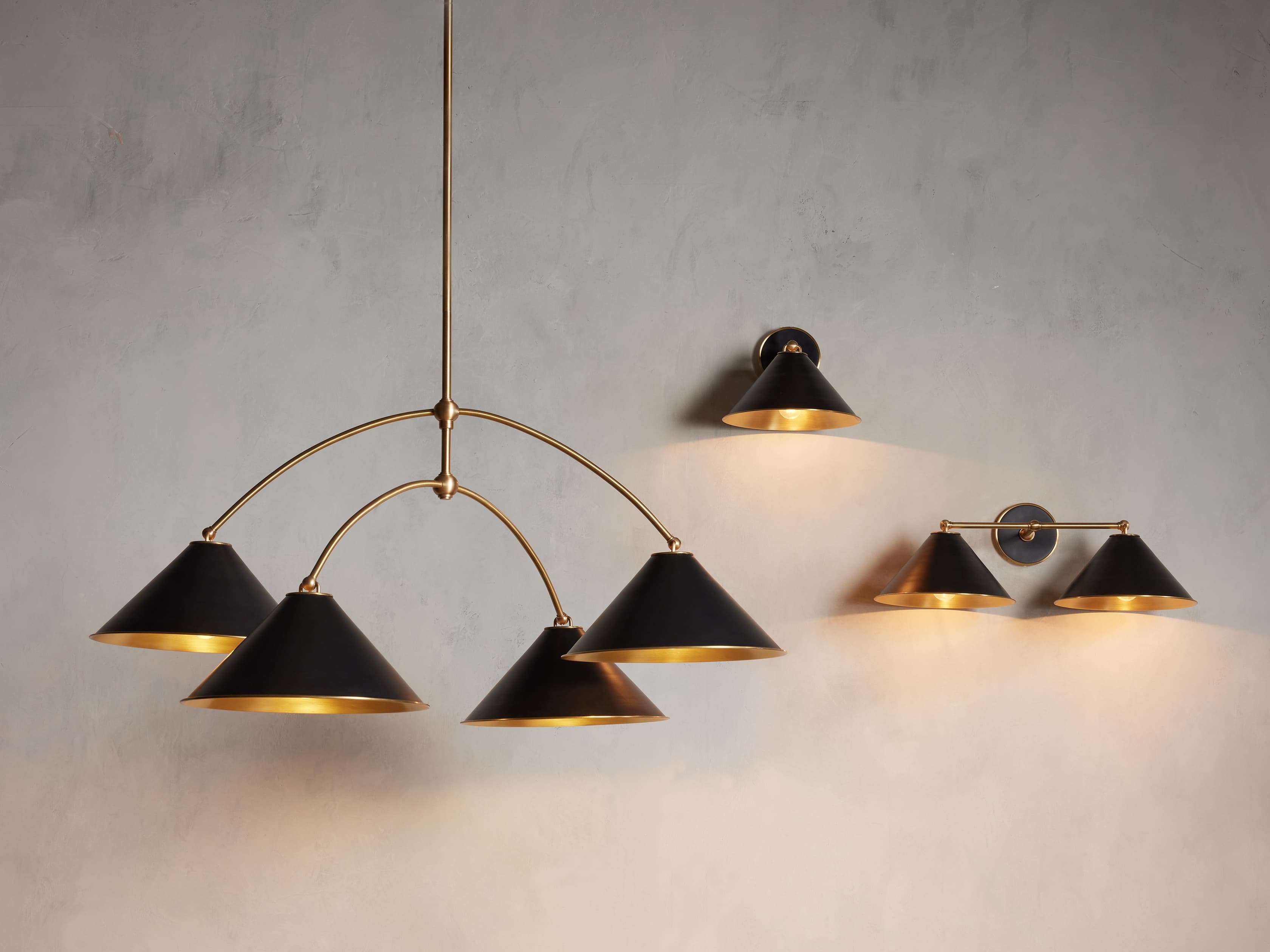 Arno Wall Light, Hardwired Wall Sconce, detail 3