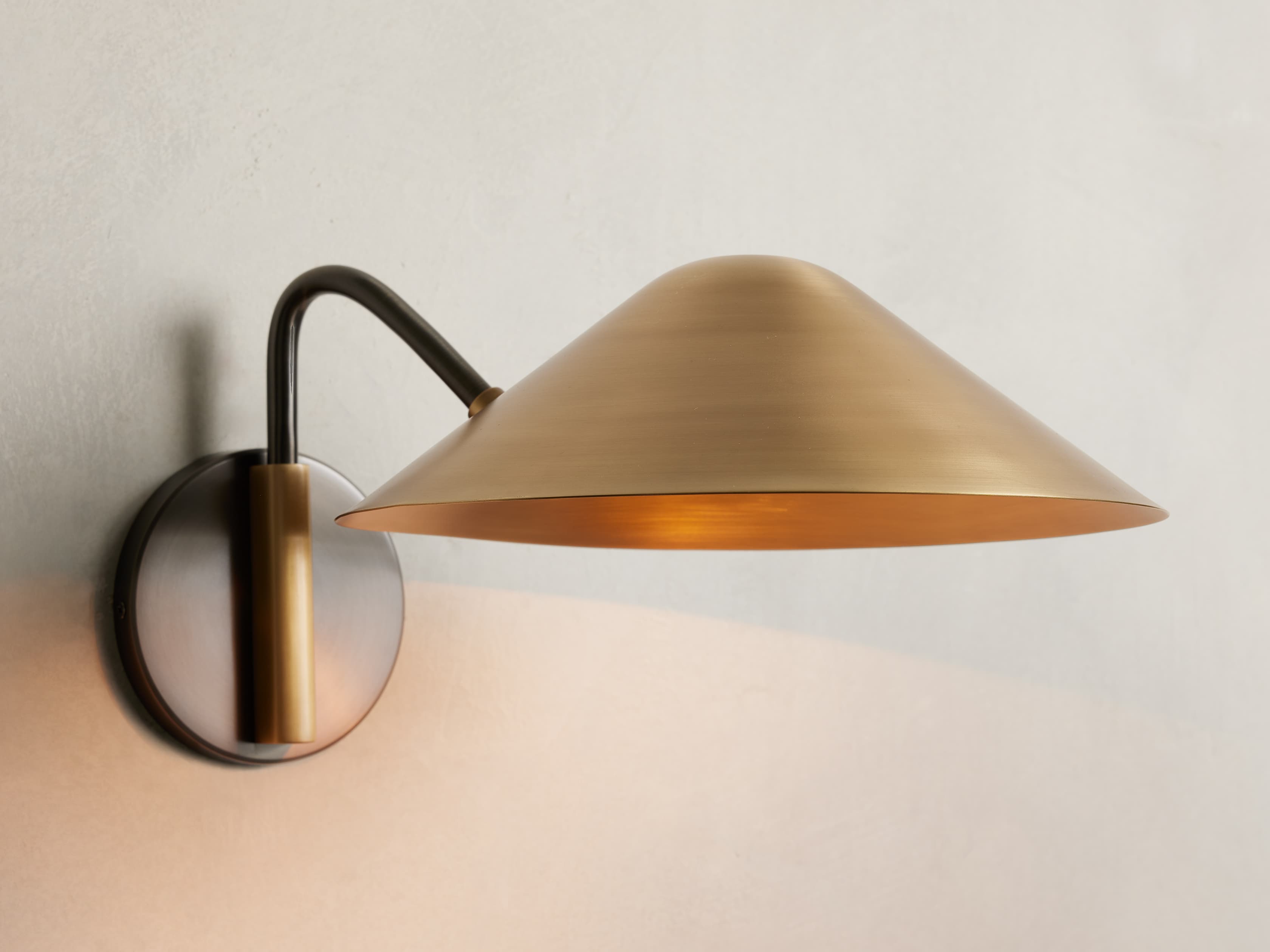 Simms Wall Light, Hardwired Wall Sconce, Dimensions 12"
