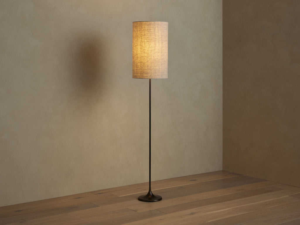 Lorelei Floor Light, Floor Lamp, Dimensions 14"