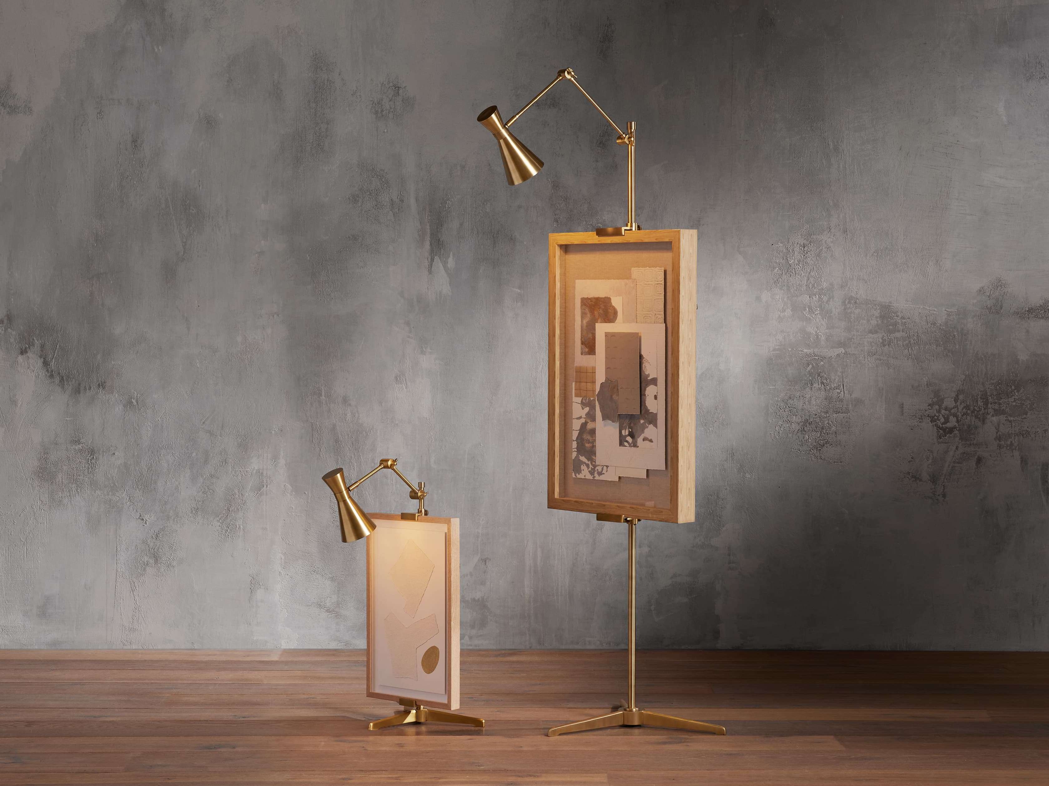 Jaxtyn Easel Floor Light, Floor Lamp, detail 3
