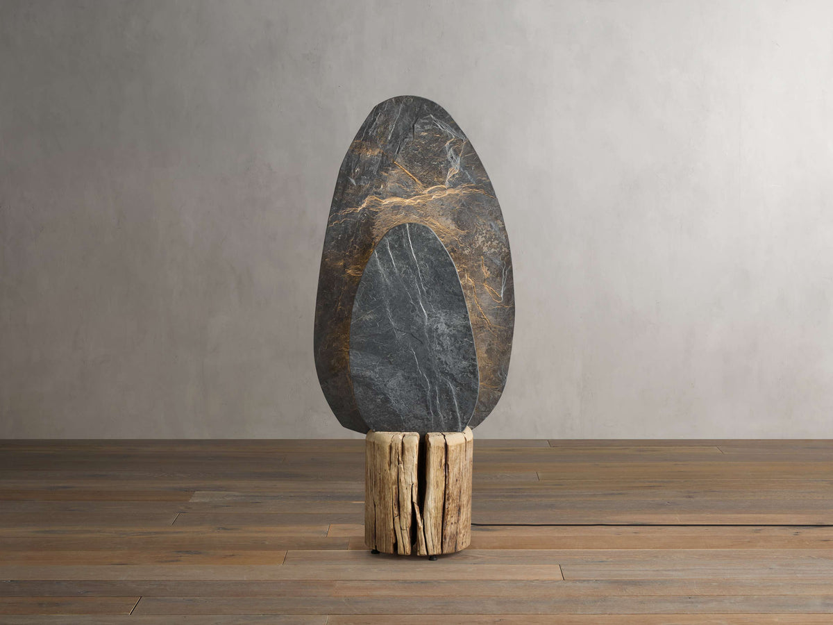 Shinto Floor Light, Floor Lamp, Dimensions 24"