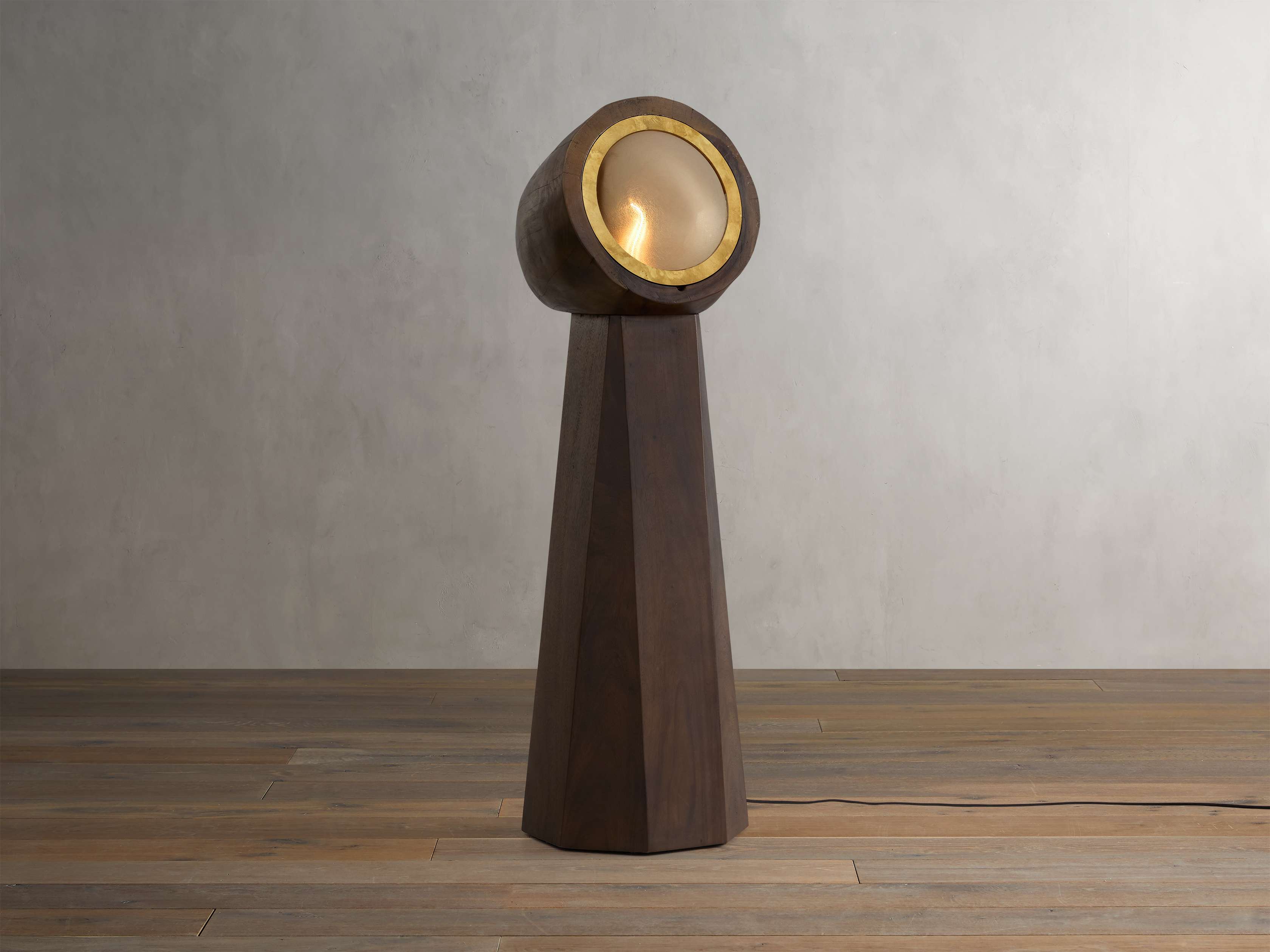 Agustin Floor Light, Floor Lamp, Dimensions 19.25"