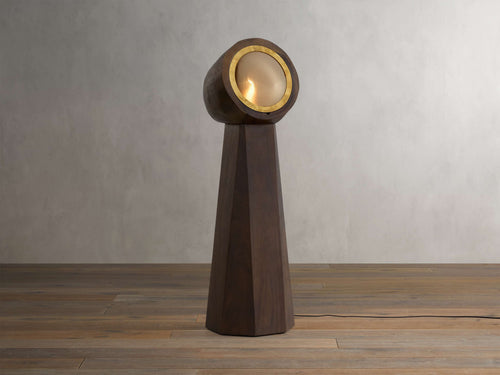 Agustin Floor Light, Floor Lamp, Dimensions 19.25"