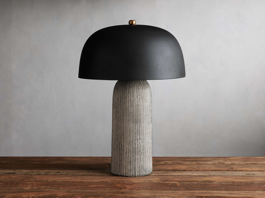Ira Striped Table Light, Bedside Table Lamp, detail 2