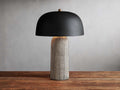 Ira Striped Table Light, Bedside Table Lamp, Dimensions 15.5"