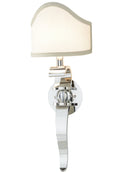 Helena 1-Light 22.00" Polished Nickel Wall Sconce front view