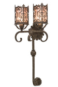 Oskar 2-Light 36.00" Antiquity Wall Sconce front view