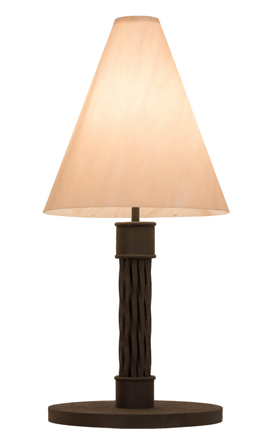 Cone Mosset 37 Inch 1-Light 37.00" Antique Copper Table Lamp front view