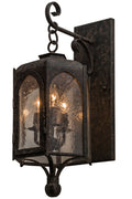 Jonquil 3-Light 23.00" Coffee Bean Wall Sconce front view