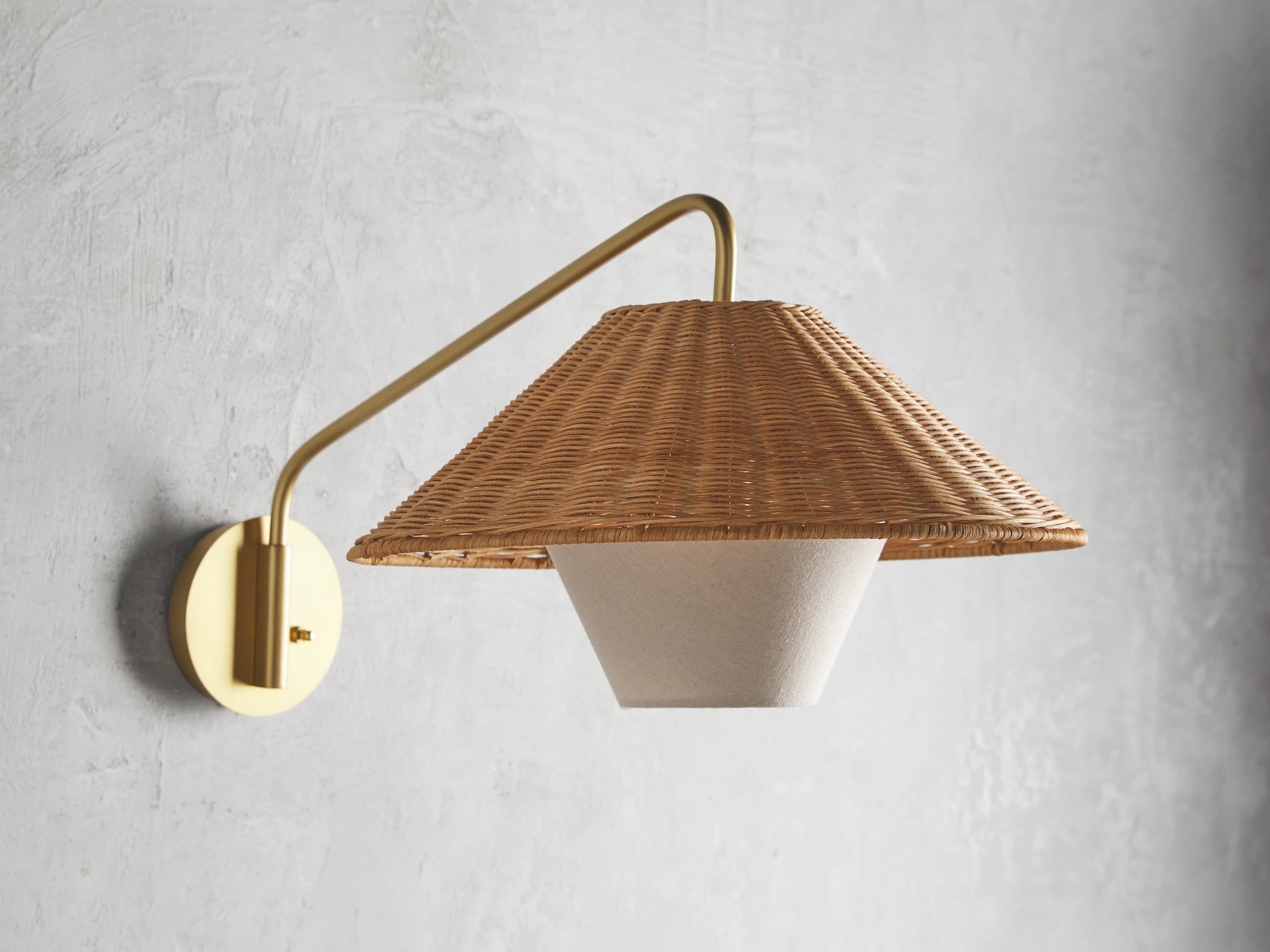 Farrah Wall Light, Hardwired Wall Sconce, detail 4