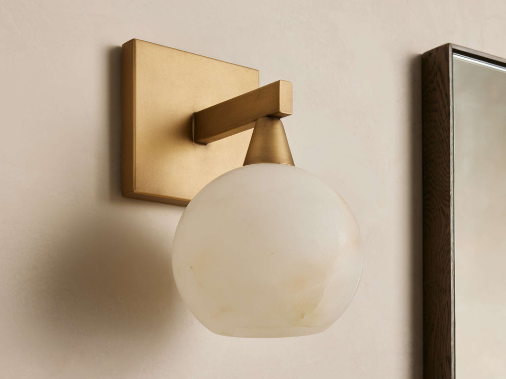 Arica Wall Light, Hardwired Wall Sconce, detail 2