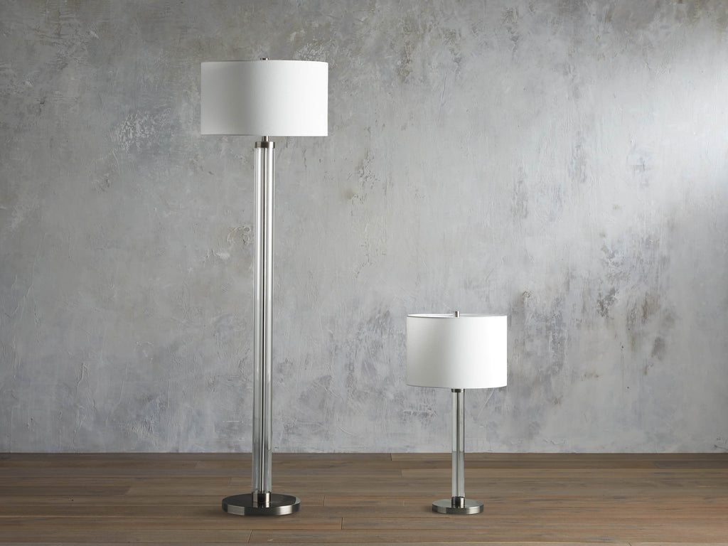 Glass Column Floor Light, Floor Lamp, detail 2