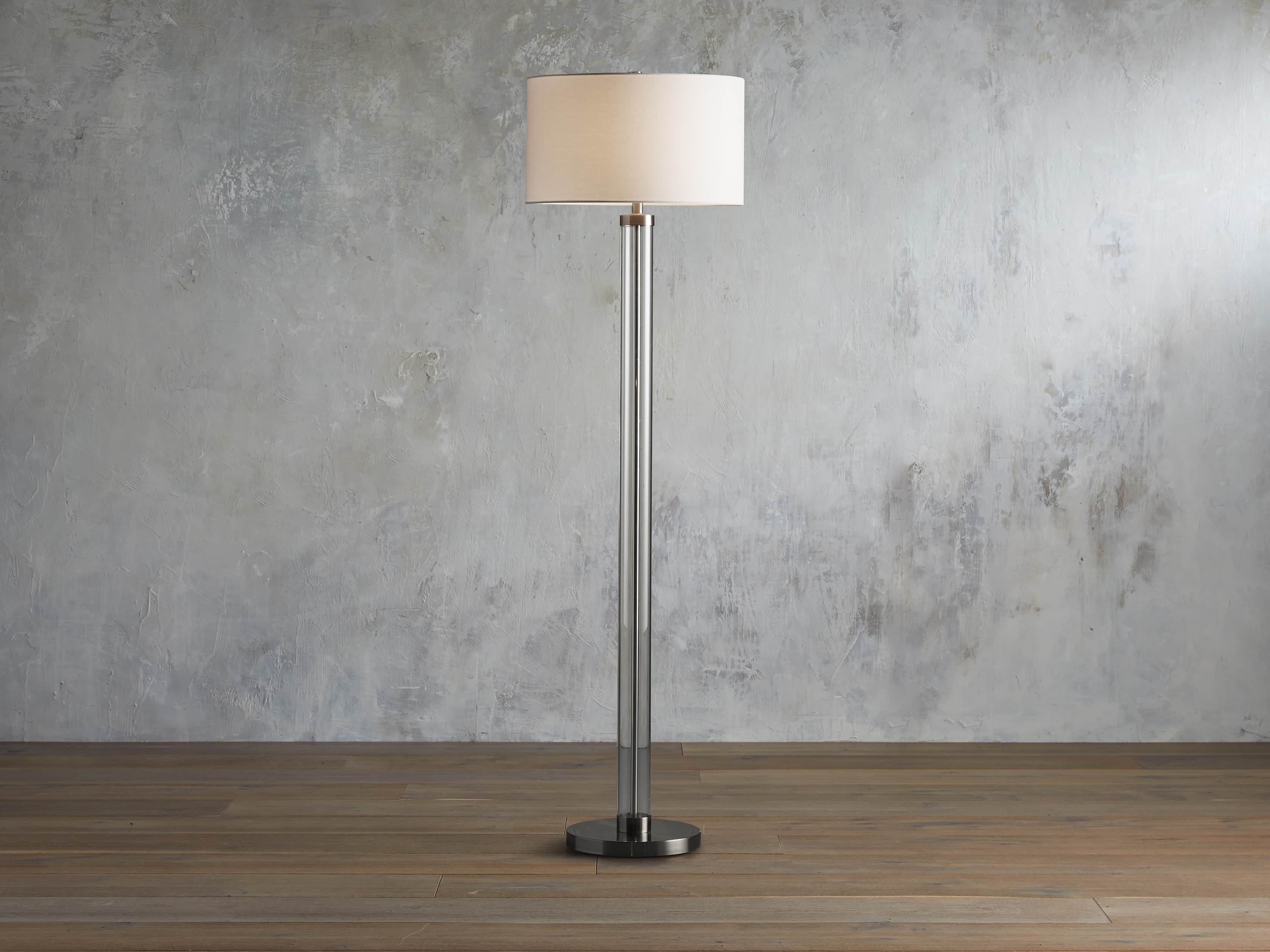 Glass Column Floor Light, Floor Lamp, detail 4