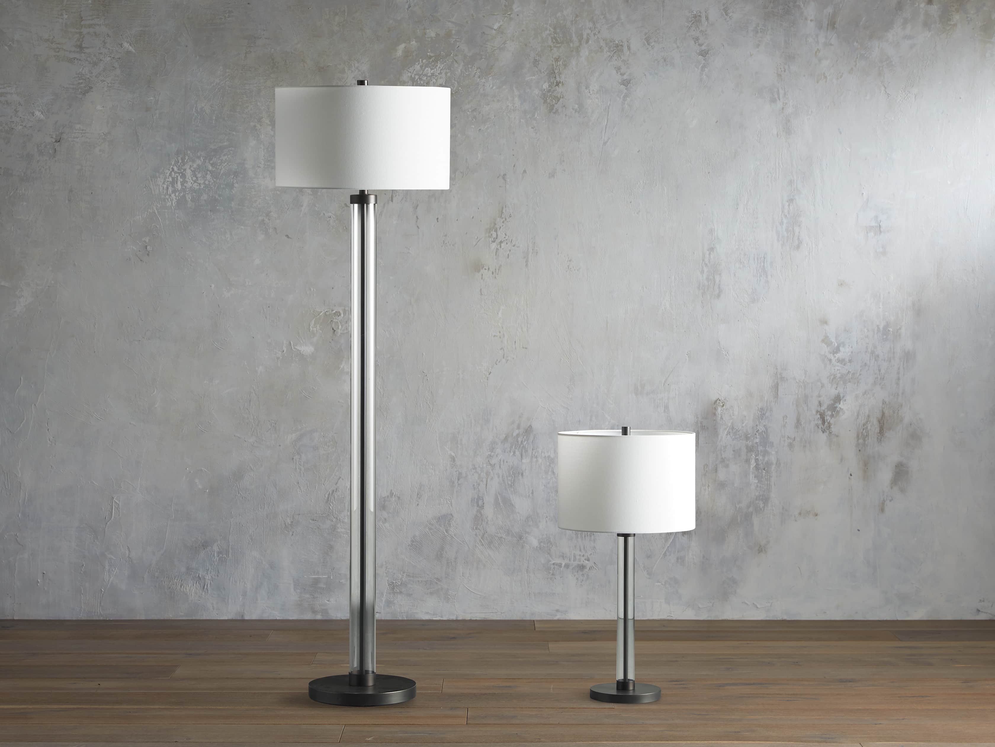Glass Column Floor Light, Floor Lamp, detail 9