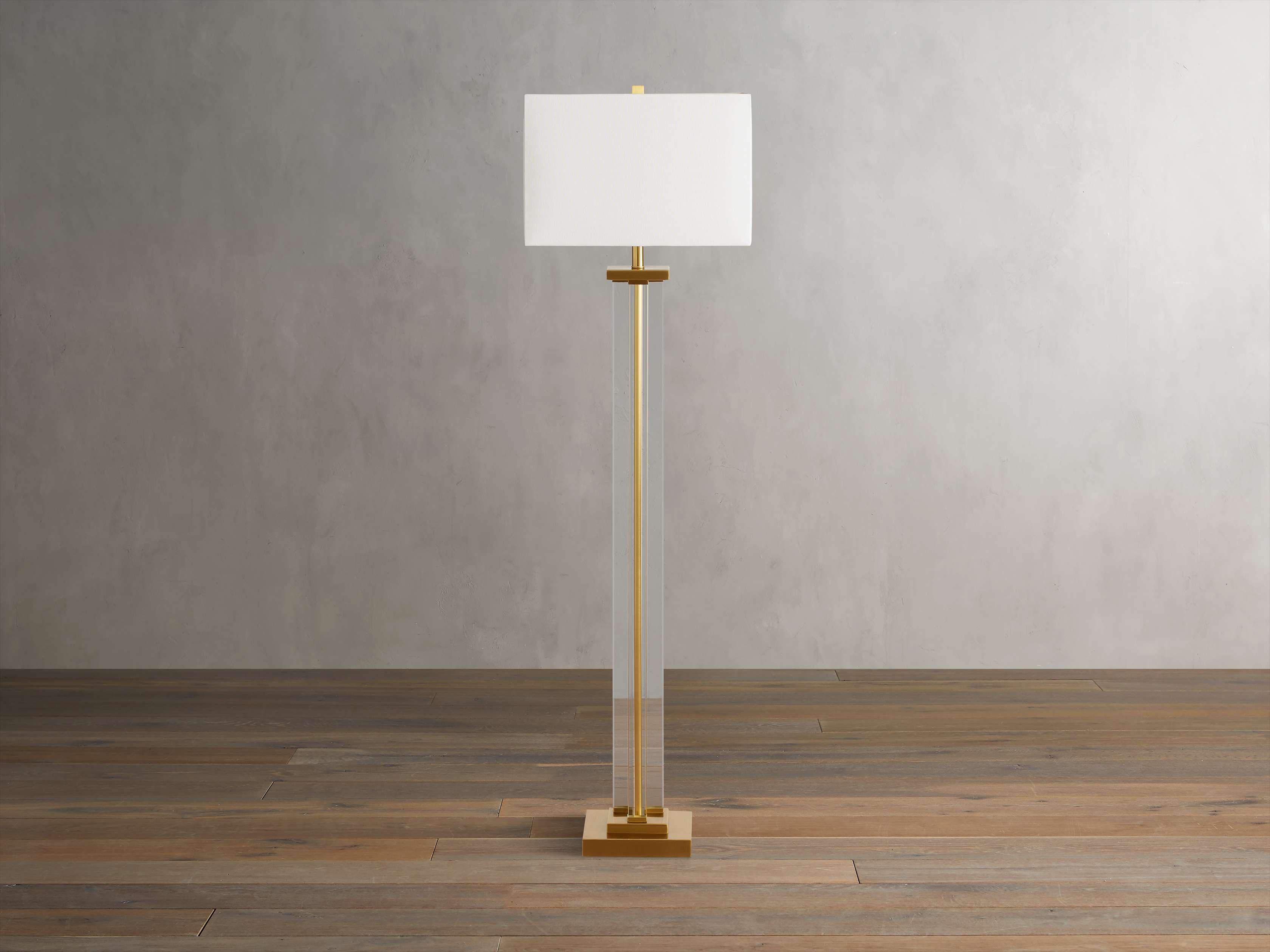 Dawson Floor Light, Floor Lamp, 18" w x 12" d x 12" h