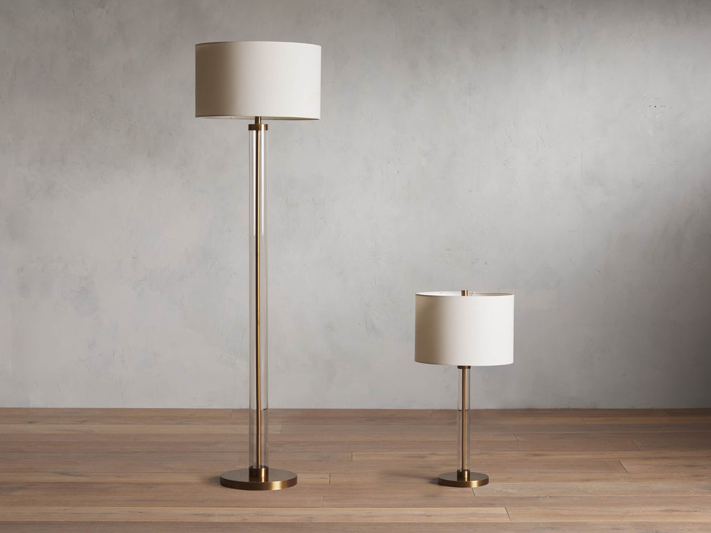 Glass Column Floor Light, Floor Lamp, detail 7