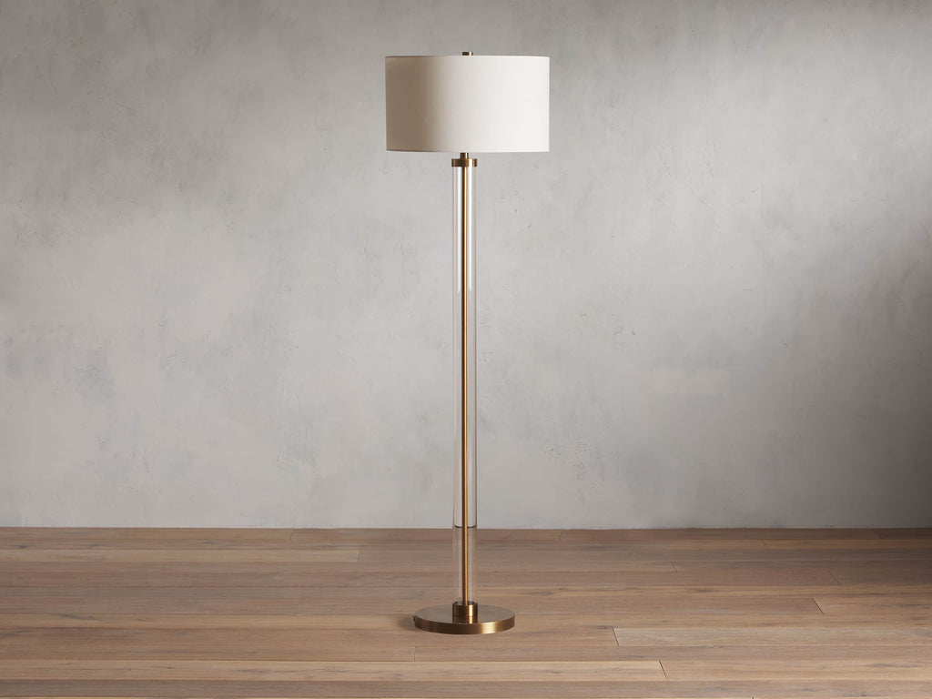 Glass Column Floor Light, Floor Lamp, detail 5